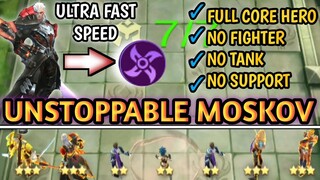 Moskov | Ultra Fast Speed!! Combo Full Assasin Auto Win Auto Number 1 Magic Chess | Mobile Legends