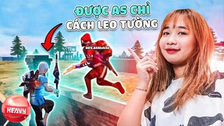 [Free Fire] Khi AS Hướng Dẫn Mẹo Leo Tường Siêu Hay Trong Free Fire | HEAVY NA GÂY MÊ