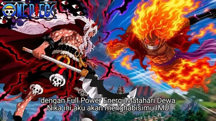 ONE PIECE TERBARU - ENERGI MATAHARI LUFFY MENETRALKAN SEGALANYA! FULL POWER DEWA NIKA DITAKUTI IMU
