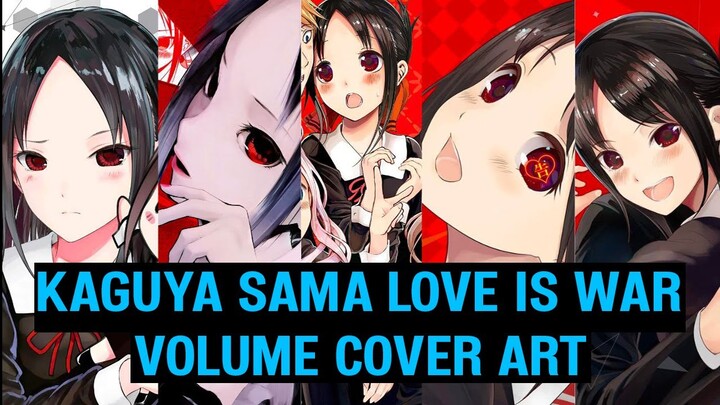 First Look: All 28 Volumes of Kaguya-sama: Love Is War Manga Covers