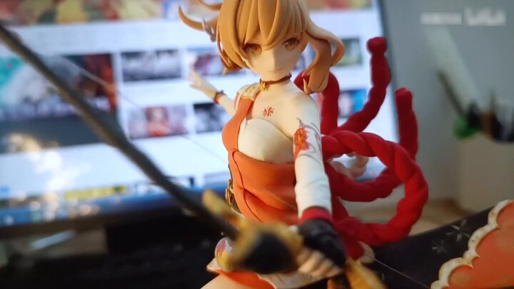 [Genshin Impact] Xiao Palace Fireworks are coming!!! Super light clay figure
