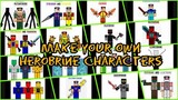 All Herobrine Characters | MAKE YOUR OWN HEROBRINE CHARACTERS USING PAINT AND POWERPOINT