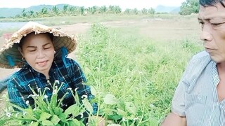 vợ chồng tư mò ốc và chia sẻ bài thuốc viêm xoan