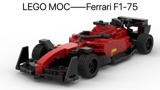 [LEGO MOC LEGO Original] Ferrari F1-75 (có quy trình)