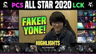 All Stars 2020 - Highlight LCK vs PCS Summoners Rift 5v5