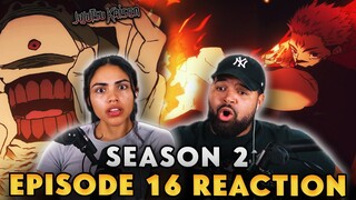 SUKUNA VS JOGO WAS INCREDIBLE! | Jujutsu Kaisen S2 Ep 16 Reaction