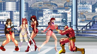 MUGEN KOF：Shermie Team VS Zangief