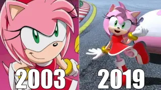 Evolution of Amy Rose in Cartoons [2003-2019]