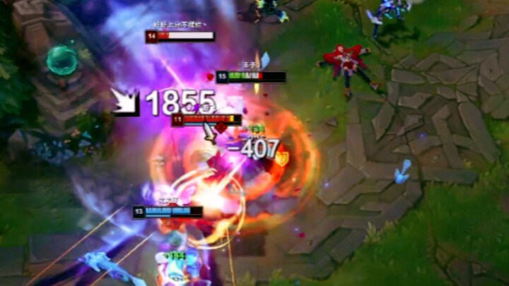 1W caused 1900! AD: Battle duration 0.00 seconds? Where's my health bar?