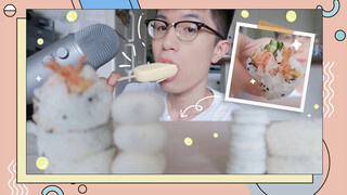Mengunyah| Es krim Mononoke coklat garing, oreo mini, dll…