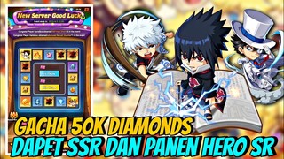 Hoki!! GACHA 50K Diamond dapet SSR Pertama SASUKE AKATSUKI - EXTREME SMASH BATTLE