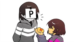 "أصدقاء الإنسان الآلي" للاعب xFrisk [Playerisk | Undertale بخط اليد]