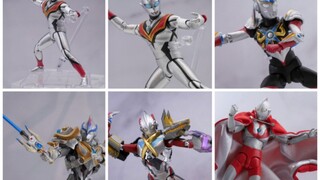 万代 SHF 真骨雕 邪恶迪迦 SHF 欧布奥特曼 三重形态 SHF 艾克斯奥特曼 贝塔火花 装甲套装 SHF 奥特兄弟披风（再版）实物展示图