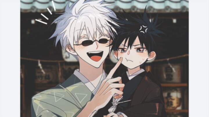 Gộ Satoru vi điệu nhưng cx có chút hài.