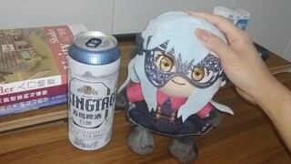带进口啤酒来看我吗？哈基祥你这孝女...