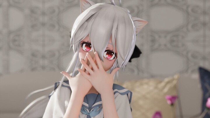 [MMD/Sailor Suit] Cat Ears-Not Knowing How to Get Drunk (Drunk and Not Knowing How to Get Drunk)