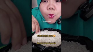 DYMA |ASMR RAW RICE EATING |Makan Beras | asmrrawriceeating| #asmrsounds  #asmr #shorts #mukbang(2)