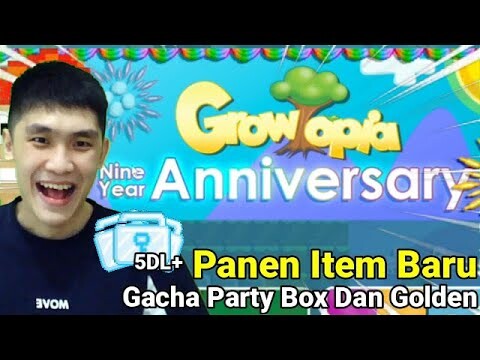 Gacha Golden Party Box - Growtopia Indonesia
