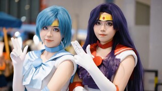 เซเลอร์มูน ที่เต้นได้สวยที่สุด! คือ มิซุโนะ อามิ และ ฮิโนะ เรย์ไง!!!