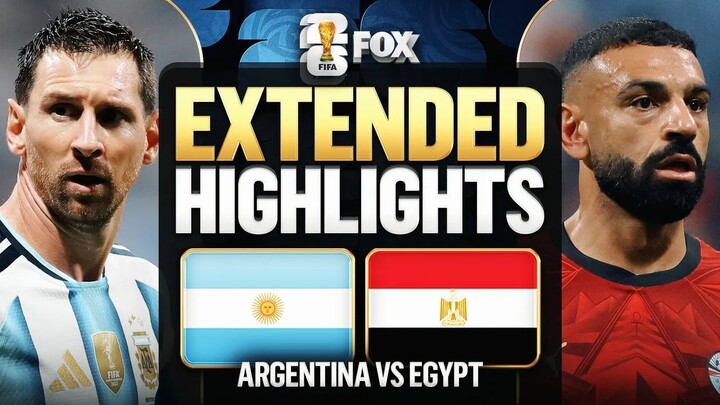 Round of 16 Argentina vs Egypt [7 July 2026]