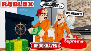 BANG BOY DAN @Bells90  JADI PERAMPOK RUMAH WARGA (BROOKHAVEN) - ROBLOX INDONESIA