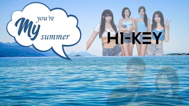 KAMULAH MUSIM PANASKU!☀️❤️ | H1-KEY - Summer Was You (Japanese ver)【ヲタ芸】