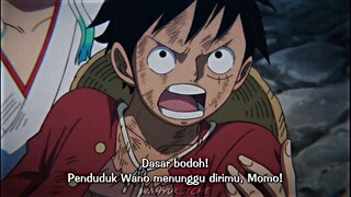 pesan luffy untuk momonosuke