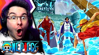 LUFFY VS THE ADMIRALS! | One Piece Episode 474 REACTION | Anime Reaction