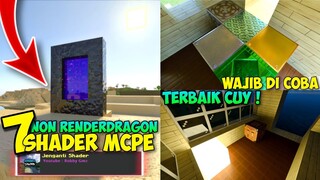 WOW ! 7 SHADER MCPE 1.19 / 1.18 Terbaik - Shaders For Mcpe 1.19 - Shaders Non Render Dragon !