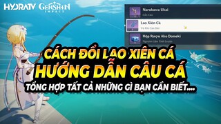 Hướng Dẫn Câu Cá Toàn Tập, Vị Trí Câu Cá Tổng Hợp, Mẹo Câu Cá, Cách Đổi Lao Xiên Cá Genshin Impact