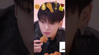 Jungkook Golden FOOD ASMR 🍯🍫 #cutelife #shorts