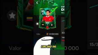 CARTAS BARATAS VS CARTAS CARAS EN FC MOBILE 24 #3 #shorts