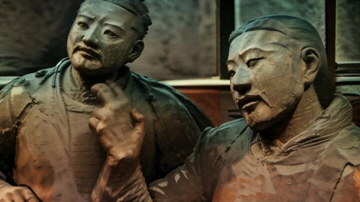 Rekaman video langka tentang patung-patung terracotta yang penuh semangat di dalam Makam Kaisar Qin 