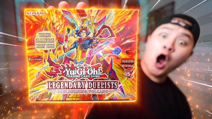 KONAMI’ HOTTEST SET EVER?! Opening Yu-Gi-Oh! Legendary Duelists - Soul Burning Volcano Booster Box!