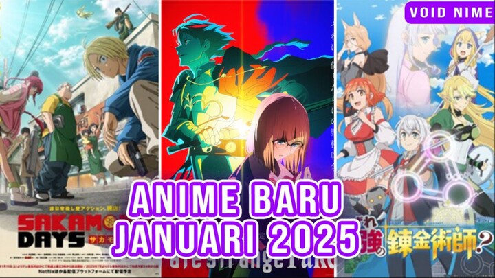 10 Anime TERBAIK Rilis Januari 2025, Mana yang Jadi Favorit?