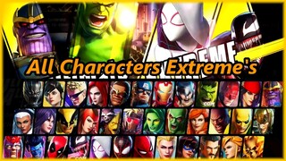 Ultimate Alliance 3 - All Characters Extreme Attack's