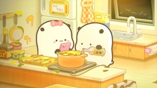 你坐会儿，饭快好了~