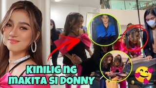 BELLE MARIANO hindi maitago ang kanyang KILIG ng masilan ang isang DONNY kanina sa SHeIN ROOMSHOW!!