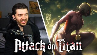 Attack on Titan 1x17 Reaction "Female Titan"