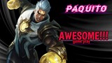 AWESOME!!! Gameplay Hero Paquito Mobile Legends Bang-Bang