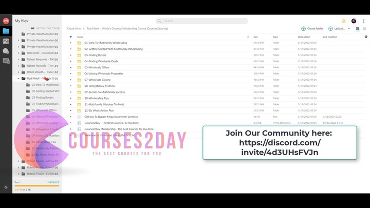 [INSTANT DOWNLOAD] Rod Khleif – World’s Greatest Wholesaling Course Download