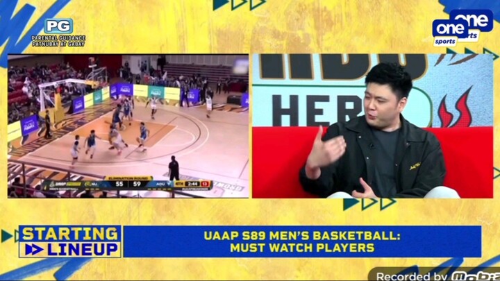 One Sports HD Must-Watch Players in the UAAP & Gilas Pilipinas in the Asian Games | STARTING LINEUP