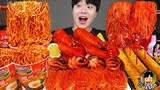 ASMR MUKBANG 해물찜 & 버섯 낙지 & 미고랭 FIRE Noodle & Spicy Seafood & Octopus EATING SOUND!