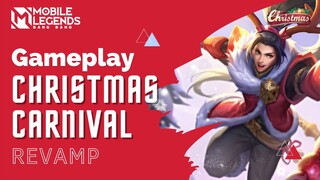 EFEK NAMBAH SEDIKIT | GAMEPLAY SKIN CHRISTMAS ZILONG CHRISTMAS CARNIVAL | Mobile Legends Bang Bang