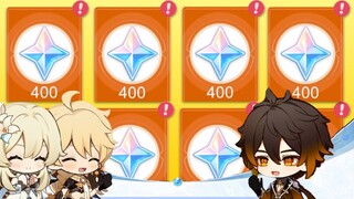 10000+ FREEMOGEMS AGAIN!!! DON’T MISS 3.0 FREE PRIMOGEMS Reward For Characters In 3.0