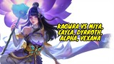Kagura VS Miya, Layla, Dyrroth, Alpha, Vexana
