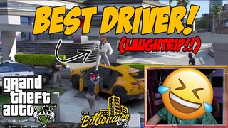 INTENSE CAR CHASE WITH THE BEST DRIVER IN THE BILLIONAIRE CITY! | GTA 5 RP