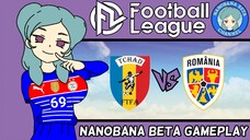 Beta Football League 2025 | Chad 🇹🇩 VS 🇷🇴 Romania