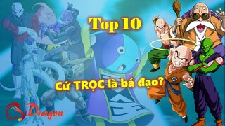 Top 10 anh TRỌC tưởng không mạnh mà mạnh không tưởng trong Dragon Ball