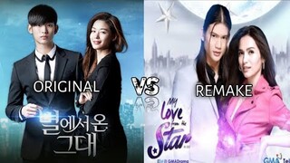 My love from the star | funny scenes 😂 original vs remake (Philippines)